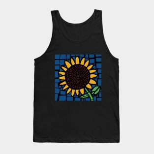 Sunflower Mosaic Tank Top